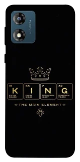 Чехол на Motorola Moto E13 King ver.1 фото 1 Чехол на Motorola Moto E13 King ver.1 фото 1 из 1