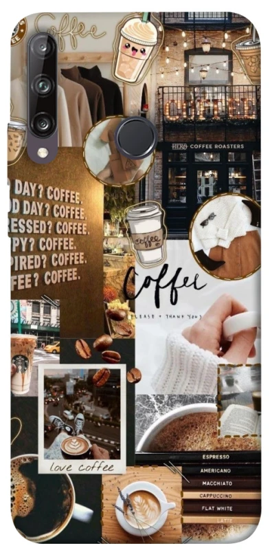 Чехол на Huawei P40 Lite E Coffee vibes фото 1 из 1