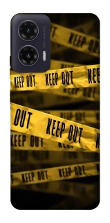 Чехол на Motorola Moto G35 keep out фото 1 из 1