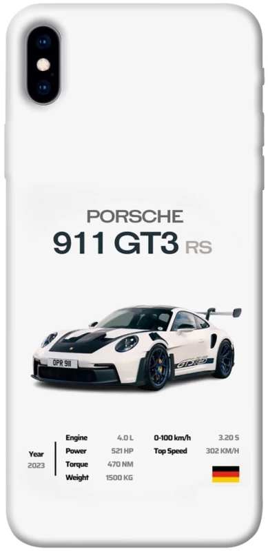 Чехол на Apple iPhone XS Max (6.5") Porsche 911 GT3 фото 1 из 1