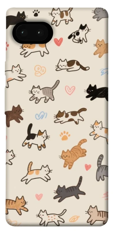 Чохол на Google Pixel 7a Cat style ver.2 фото 1 з 1