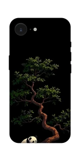 Чехол на Apple iPhone 17e (6.1") Panda and tree фото 1 из 1