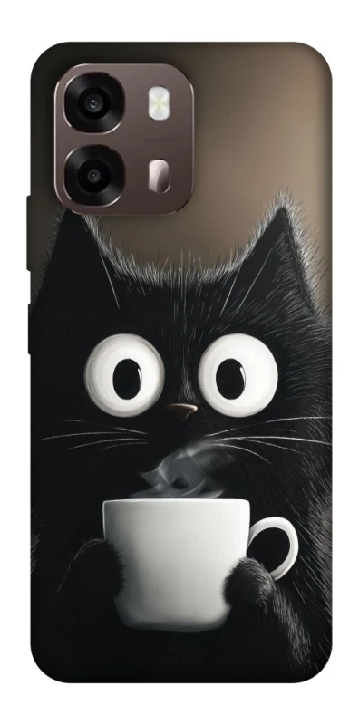 Чохол на Oppo A6 morning cat фото 1 з 2