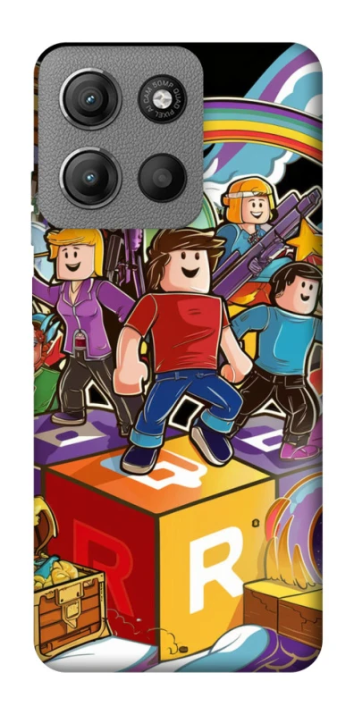 Чохол на Motorola Moto G15 Power Roblox family фото 1 з 1