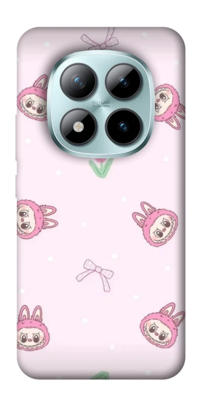 Чохол на Xiaomi Redmi Note 15 Pro+ 5G Labubu Flower фото 1 з 1