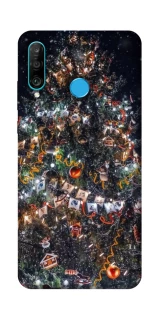 Чехол на Huawei P30 lite Новогодний v28 фото 1 Чехол на Huawei P30 lite Новогодний v28 фото 1 из 1