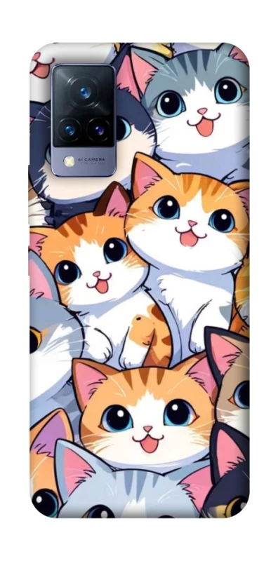 Чохол на Vivo V21 Cute Cat v2 фото 1 з 1