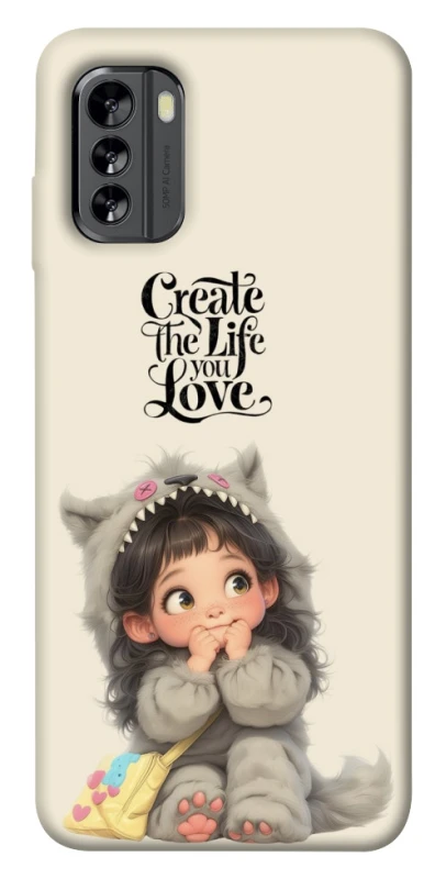 Чохол на Nokia G60 Create the life you love фото 1 з 1