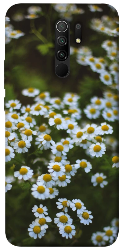 Чехол на Xiaomi Redmi 9 Ромашки v13 фото 1 из 1