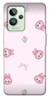 Чохол на Realme GT2 Labubu Flower фото 1 з 1