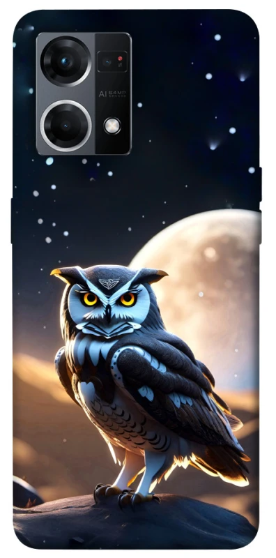 Чохол на Oppo Reno 7 4G Cyber ​​owl фото 1 з 1