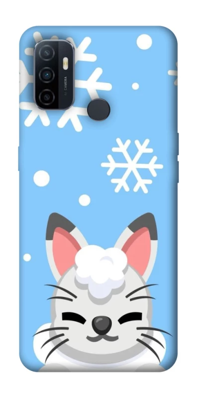 Чохол на Oppo A53 / A32 / A33 Adopt Me Snow Kitty Smile фото 1 з 1