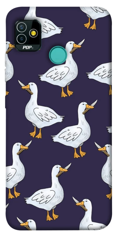Чохол на TECNO POP 5 Гуси з претензією фото 1 з 1