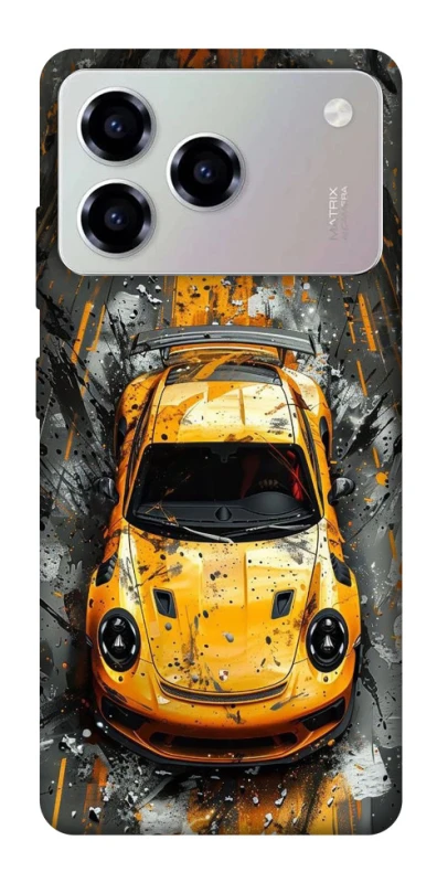 Чехол на ZTE Blade A76 Drawn Porsche фото 1 из 1