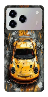Чехол на ZTE Blade A76 Drawn Porsche фото 1 из 1