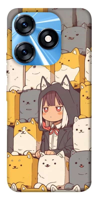 Чехол на TECNO Spark 10 Like a cat фото 1 Чехол на TECNO Spark 10 Like a cat фото 1 из 1