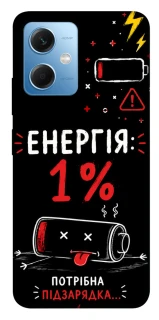Чехол на Xiaomi Poco X5 5G Енергія: 1% фото 1 из 1