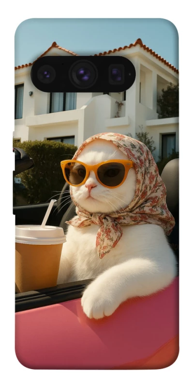 Чохол на Google Pixel 8 Pro Stylish Cat Cruise фото 1 з 1