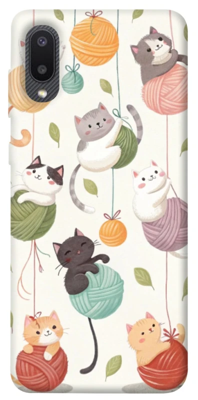 Чохол на Samsung Galaxy A02 Funny Kittens фото 1 з 1