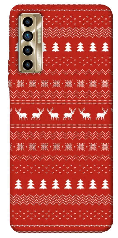 Чохол на TECNO Camon 17P Новорічний v12 фото 1 з 1