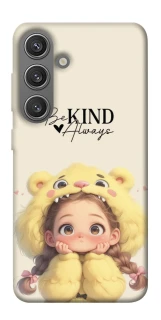 Чехол на Samsung Galaxy S24 FE Be kind фото 1 из 1