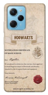 Чехол на Xiaomi Poco X5 Pro 5G The Hogwarts acceptance letter фото 1 из 1