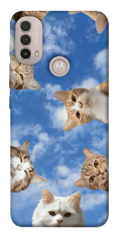 Чохол на Motorola Moto E40 Сats фото 1 з 1