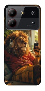 Чехол на ZTE Blade A54 4G Лев v2 фото 1 из 1