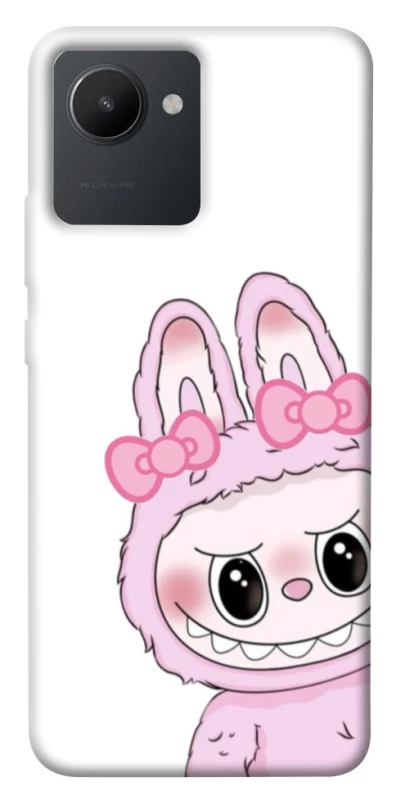 Чохол на Realme C30 Labubu White фото 1 з 1