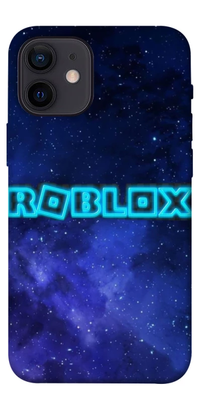 Чохол на Apple iPhone 12 mini (5.4") Roblox Space Logo Blue фото 1 з 1