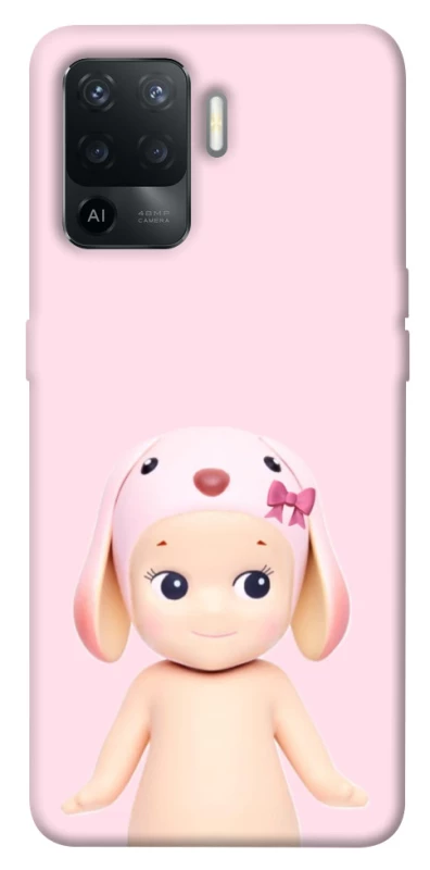 Чохол на Oppo Reno 5 Lite Pink Ribbon Hop фото 1 з 1