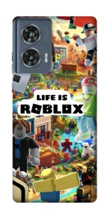 Чехол на Motorola Edge 50 Life is Roblox фото 1 из 1