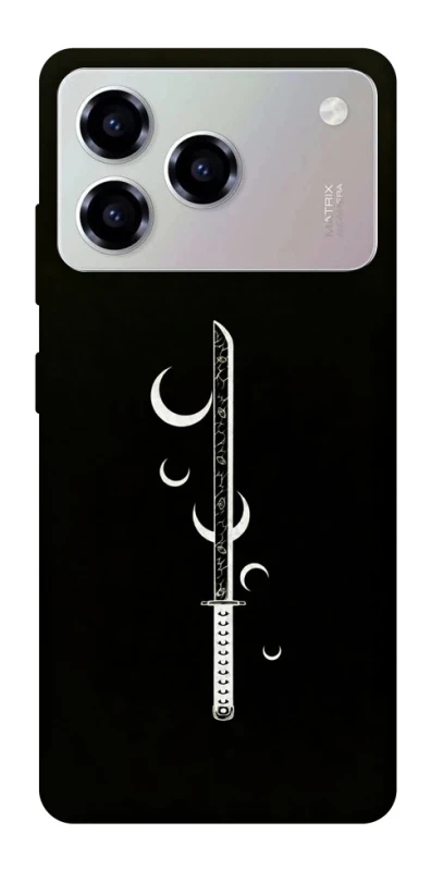 Чехол на ZTE Blade A76 Самурай всегда с катаной фото 1 из 1