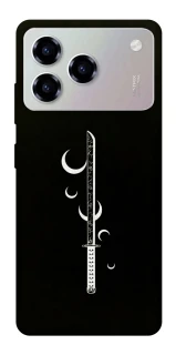 Чехол на ZTE Blade A76 Самурай всегда с катаной фото 1 из 1