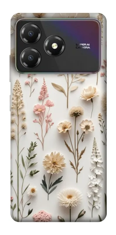 Чохол на ZTE Blade A36 Floral design ver.1 фото 1 з 1
