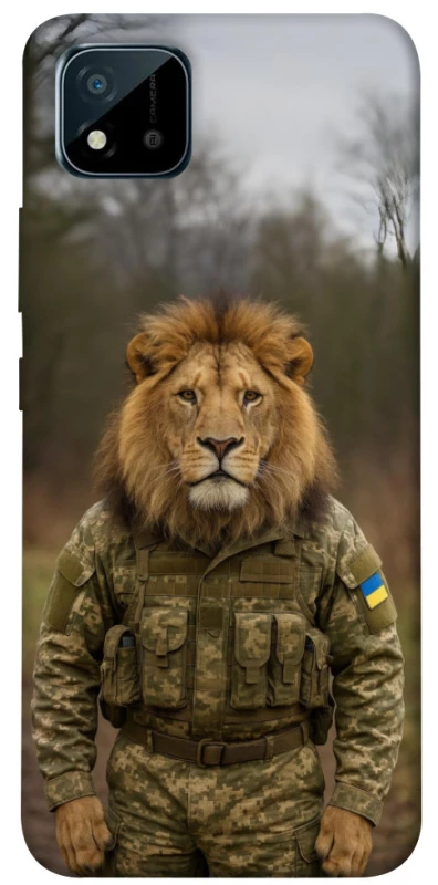 Чохол на Realme C11 (2021) Лев захисник фото 1 з 1