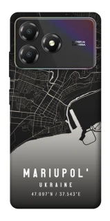 Чохол на ZTE Blade A36 Mariupol map фото 1 з 1