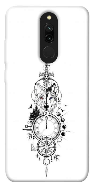 Чехол на Xiaomi Redmi 8 Tattoo ver.8 фото 1 из 1