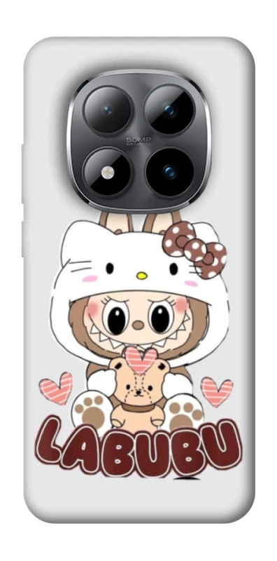 Чохол на Xiaomi Redmi Note 15 Pro 5G Hello Kitty Labubu фото 1 з 1