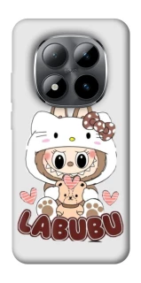 Чехол на Xiaomi Redmi Note 15 Pro 5G Hello Kitty Labubu фото 1 из 1