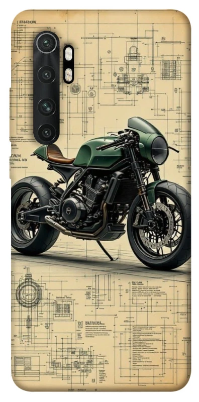 Чехол на Xiaomi Mi Note 10 Lite Bike model фото 1 из 1