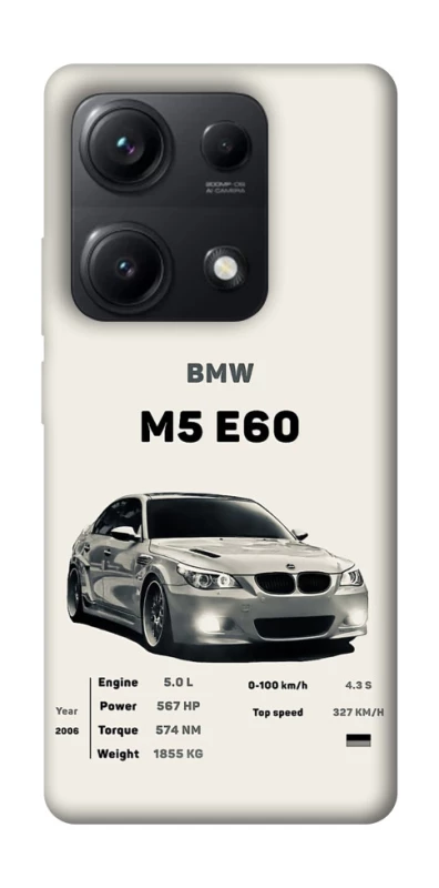 Чохол на Xiaomi Redmi Note 14S BMW M5 E60 фото 1 з 1