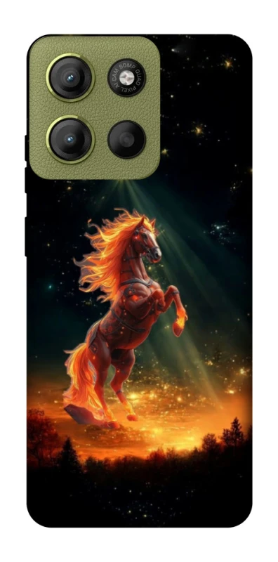 Чехол на Motorola Moto G15 4G Red Fire Horse ver.2 фото 1 из 1