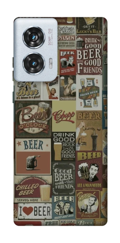 Чохол на Motorola Edge 50 Fusion Retro collage ver.1 фото 1 з 1