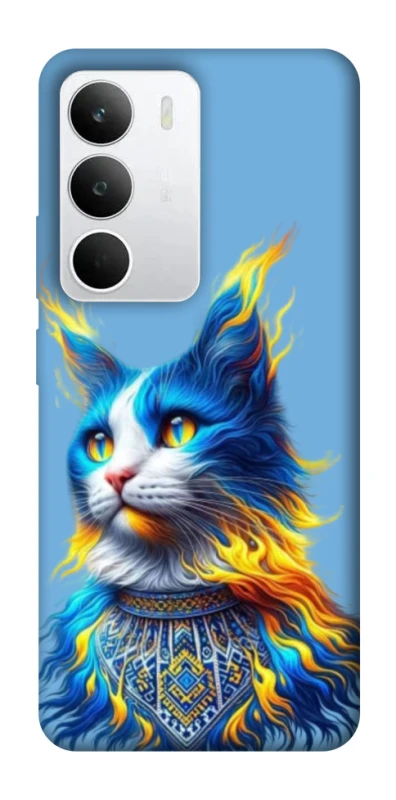 Чехол на Realme C71 Кот патриот фото 1 из 1