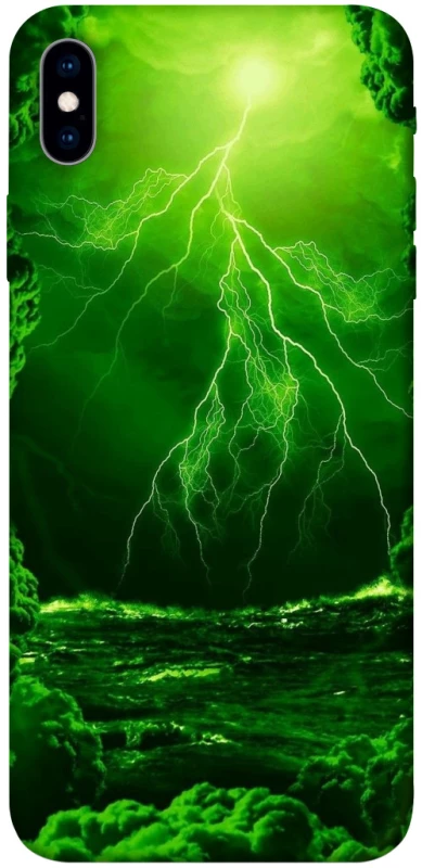 Чохол на Apple iPhone XS Max (6.5") Блискавка v2 фото 1 з 1