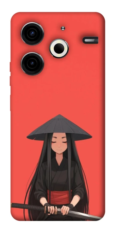 Чохол на TECNO Pova 6 Neo (LI6) Red samurai фото 1 з 1