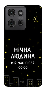 Чехол на Motorola Moto G75 Нічна людина фото 1 из 1
