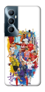 Чехол на Realme C65 4G Football Abstract v2 фото 1 из 1