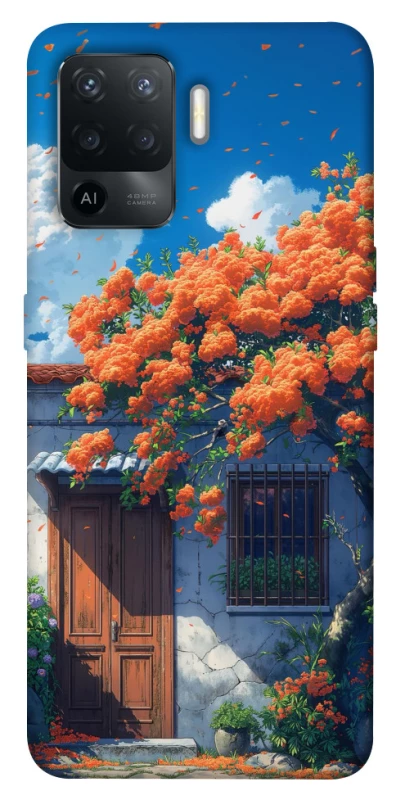 Чохол на Oppo Reno 5 Lite Flowering фото 1 з 1